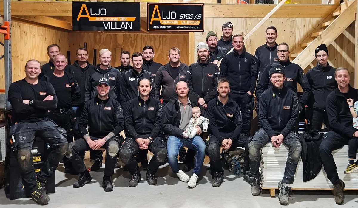 Medarbetarna på ALJO Bygg AB